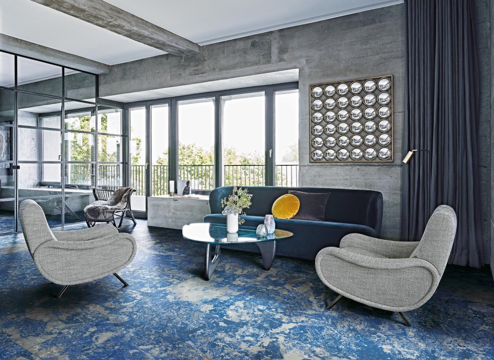 Additional lifestyle image for Florim Les Bijoux Sodalite Bleu - 1200 x 1200  x 6 mm