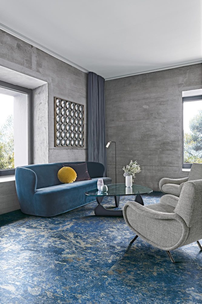 Additional lifestyle image for Florim Les Bijoux Sodalite Bleu - 1200 x 1200  x 6 mm