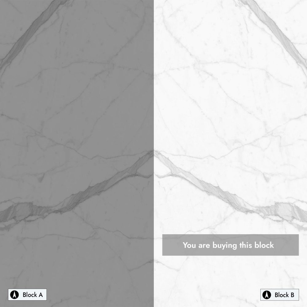 Lifestyle image for Ariostea Ultra Marmi Statuario Altissimo Bookmatched Block B - 1500 x 3000  x 6 mm