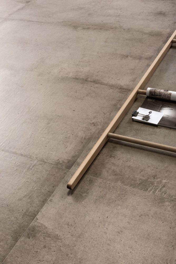 Additional lifestyle image for Ariostea Ultra Teknostone Taupe - 750 x 1500  x 6 mm