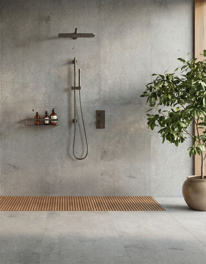 Lifestyle image for Ariostea Teknostone Smoke - 600 x 1200  x 20 mm