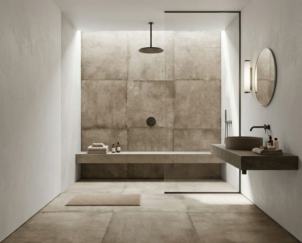 Lifestyle image for Ariostea Ultra Teknostone Taupe - 1000 x 1000  x 6 mm