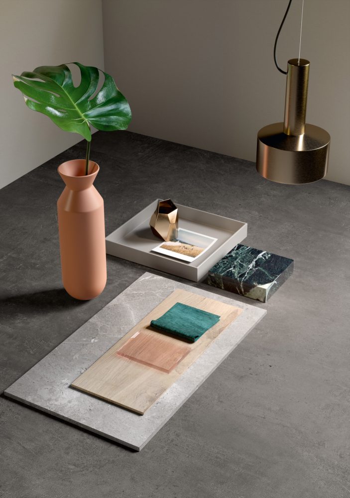 Additional lifestyle image for Porcelaingres Urban Great Anthracite - 750 x 1500 x 6 mm